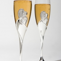 Amantes Toasting Flutes